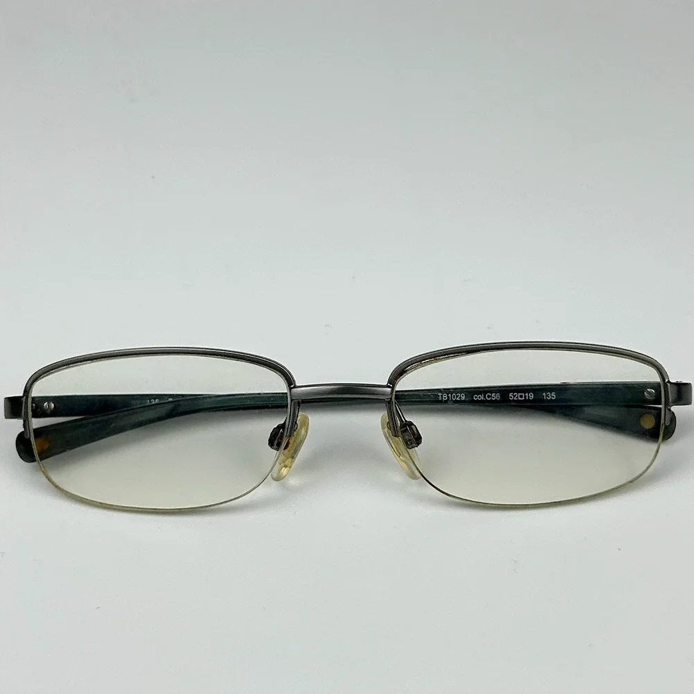 Timberland TB1029 Col.C56 Unisex Eyeglasses Frame Gunmetal Half Rim 52-19-135 mm